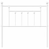  Metalno zamjensko uzglavlje bijelo 90 cm | shoptok.hr
