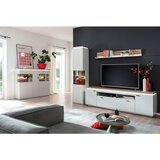 Hom`in DNEVNI REGAL, bela, barve hrasta | Shoptok.si