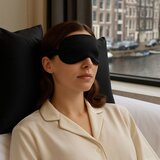 Mila Home Luxury Crna svilena maska za spavanje Mulberry Silk – | shoptok.hr