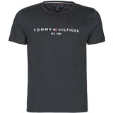 Tommy Hilfiger Majice s kratkimi rokavi CORE TOMMY LOGO Črna | Shoptok.si