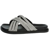 Laura Biagiotti Natikači 9073 Srebrna | Shoptok.si