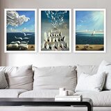 Wallity Set uramljenih slika 3BC_UN611484, 3 Dela | ePonuda.com