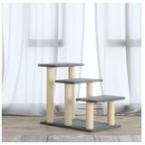 vidaXL Mačje drevo s praskalniki iz sisala svetlo sivo 50,5 cm | Shoptok.si