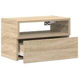  Zidni noćni ormarići 2 kom sonoma hrast 45x26x28,5 cm | Shoptok.si