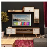 HANNAH HOME TV Komoda Eleva Hrast-Bijela | Eponuda.ba
