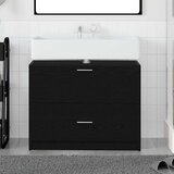  Kupaonski ormar Crni hrast 78 x 37 x 59 cm Konstruirano drvo | shoptok.hr