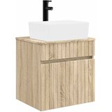 vidaXL Visoka umivalnik s police Sonoma hrast 49 x 41 x 63 cm, (5000245722) | Shoptok.si