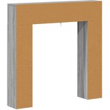  Okvir za kamin Siva Sonoma 102 x 18 x 100,5 cm Slike
