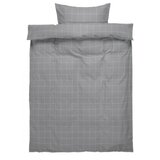  Set posteljina Theresa flanel 140x220 siva ( 1397281 ) | ePonuda.com