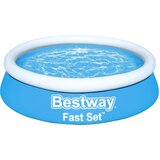 Bestway bazen na napuhavanje Fast Set okrugli 183 x 51 cm plavi | shoptok.hr