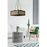 Opviq kumsal kare 4 Lü siyah rattan avize rattanblack chandelier | ePonuda.com