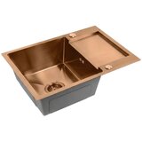 REA Bath Jekleno pomivalno korito Paul BRUSH COPPER | Shoptok.si