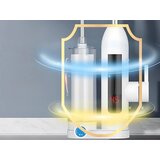  ERK 24501 protočna električna slavina s grijačem i filterom 3000 W, LCD – bijela | shoptok.hr