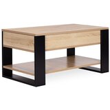 Modern Home stolić za kavu s podiznom i proširivom pločom 90 cm, spremnik za pohranu, polica, sonoma hrast | shoptok.hr