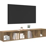  Set TV komoda 2 pcs 37 x 35 x 107 cm Konstruirano drvo | shoptok.hr