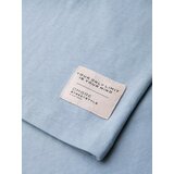 Ombre Men's cotton T-shirt with delicate embroidery - cream | shoptok.hr