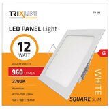  ugradna led svetiljka square LED/12W/230V 2700K | Eponuda.com