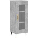  Komoda siva boja betona 34,5x34x90 cm od konstruiranog drva | shoptok.hr