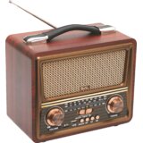 Sal Retro radio + BT brezžični zvočnik, FM, MP3, USB/microSD - RRT22 | Shoptok.si