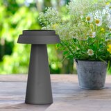 LED Solarna lampa MARAKESZ LED/3,7V USB 3600 mAh 1800/2700/3000K IP54 siva | Eponuda.com
