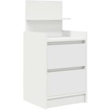 vidaXL Noćni ormarići s 2 ladice 2 kom bijeli 38x34x80 cm | shoptok.hr