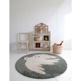 Nattiot Svetlo zelena otroška preproga ø120 cm Bohemian Bird Aqua – | Shoptok.si
