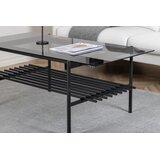 Venture Home Von Staf klub stolić 120 × 60 cm, crni | shoptok.hr