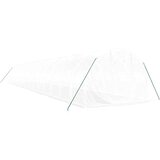  Staklenik s čeličnim okvirom bijeli 48 m² 16 x 3 x 2 m | shoptok.hr