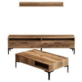 Hanah home Set TV komoda i klub stolić, orah | Eponuda.ba