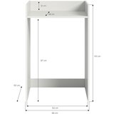 MID.YOU Omarica Za Pralni Stroj Free, Bela | Shoptok.si
