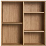 Hammel Furniture Stenski regal v hrastovem dekorju v naravni barvi 70x70 cm Mistral – | Shoptok.si