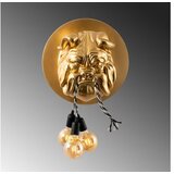 Opviq bulldog zlatna zidna lampa | ePonuda.com