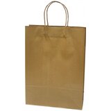  Vrečka darilna eko jumbo 31x42x11 promocija - zlata | Shoptok.si