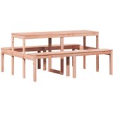  Stol za piknik 160 x 134 x 75 cm od masivnog drva duglazije | shoptok.hr