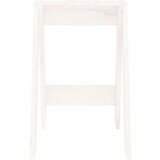  Stolci 2 kom bijeli 40x40x60 cm od masivne borovine | shoptok.hr