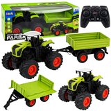 High Agricultural Tractor with Tipper Trailer, Remote Controlled, RC 1:16 | Shoptok.si