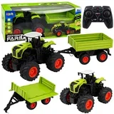 Agricultural Tractor with Tipper Trailer, Remote Controlled, RC 1:16