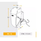 Olimp Sport Forclaz ranac za treking muški 50+6L black | ePonuda.com