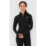 Mons Royale Cascade Merino 1/4 Zip Funkcijska majica black Cene