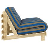 Karup Plava/smeđa sklopiva sofa 140 cm Roots – | shoptok.hr