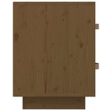  Nočna omarica medeno rjava 40x34x45 cm trdna borovina, (20731189) | Shoptok.si