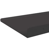  Polica na zidu s policom Zidne 4 pcs Crna 100 x 18 x 2 5 cm - Crna 100 x 18 cm 4 | shoptok.hr