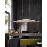 Fischer & Honsel kovinska led zatemnitvena viseča svetilka v srebrni barvi colmar | Shoptok.si