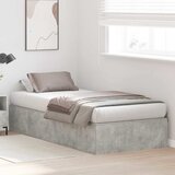  Krevet s ladicama Betonski sivi 80 x 200 cm Konstruirano drvo | shoptok.hr
