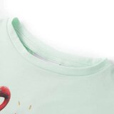  Dječja majica svijetla boja mente | shoptok.hr