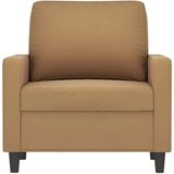  Fotelj rjav 60 cm žamet | Shoptok.si