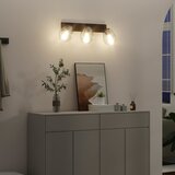  Stropni reflektor Crna 54 x 13 x 26 cm Staklo i Metal | shoptok.hr