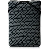 HP Reversible Protective 14.1-inch Geo Laptop Sleeve 14.1 Sleeve case Black, Gray