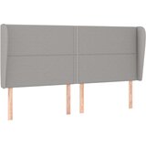  s oprugama i madracem svjetlosivi 200 x 200cm od tkanine | shoptok.hr