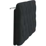  Jastuk za uzglavlje crni 120 cm baršunasti | shoptok.hr